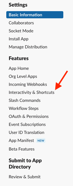 Basic Information screen